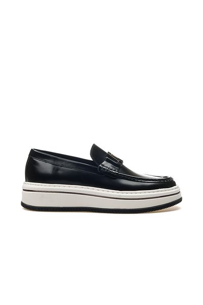 YAŞAR KAŞLI Men's Genuine Leather Buckle Detailed Casual Shoes 25Y Ykö.21108 m Black