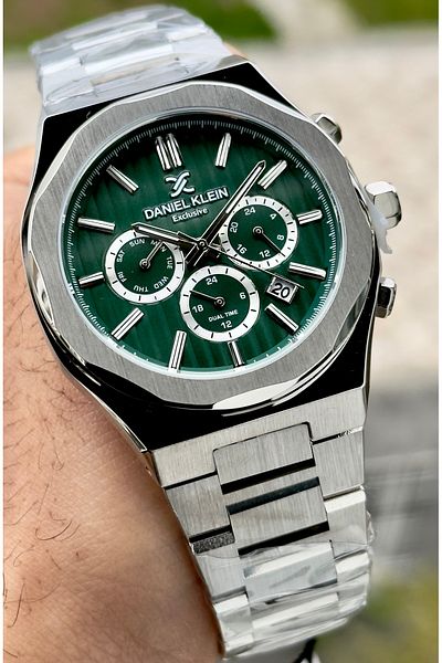 Daniel Klein Premium Men's Wristwatch 3 Atm Waterproof Stainless Steel Band