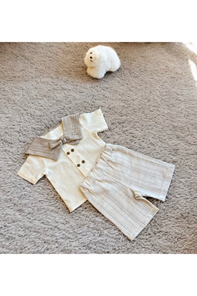 Nipperland طقم للأولاد الصغار كابتن، بحار مكون من قطعتين من القطن باللونين ال...