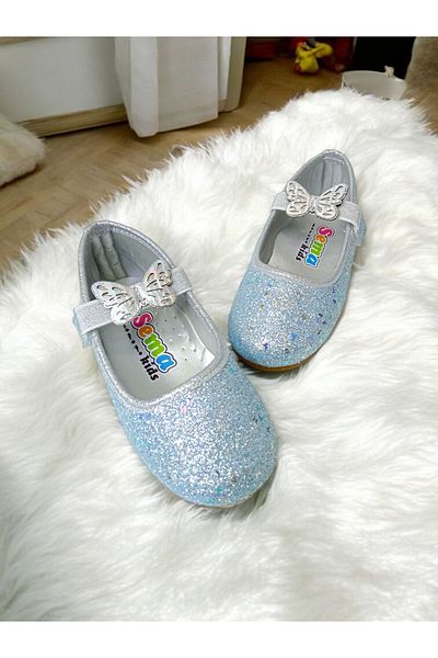 pediashoes BĂIETE FETE SILVERY ORTOPEDIC SOLE MOALE ELEGANT BALET