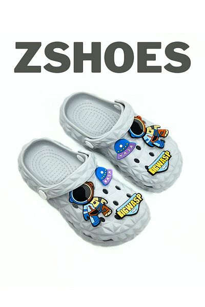ZSHOES Children's Unisex Pyramid Pattern Non-Slip Sole Accessory Slippers/Sandals