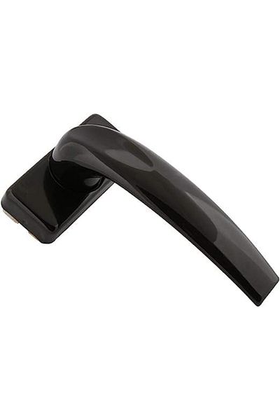 Generic 2 Pair Aluminum Door Handle - Black Color