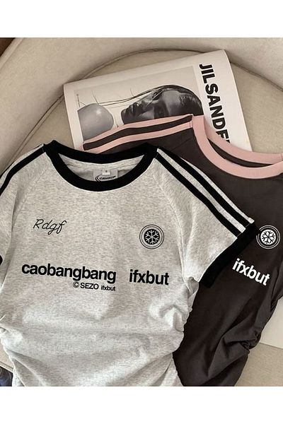 Gofeel Harajuku Street Caobangbang Printed Crop