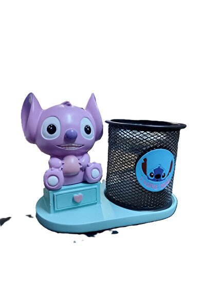 bundle island Suport pentru stilouri din metal pentru masă cu figurină de cus...