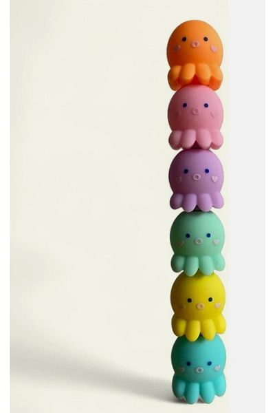 ada çanta kırtasiye Octopus Model Highlighter 5 Different Colors