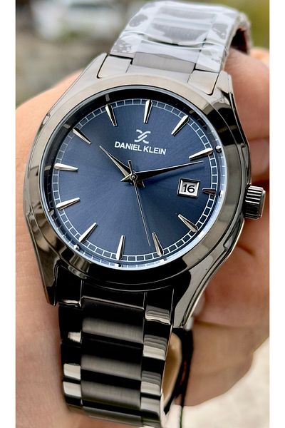 Daniel Klein Premium Men's Wristwatch 3 Atm Waterproof Stainless Steel Band