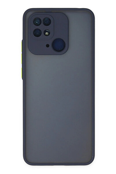 NewFace غلاف هاتف Xiaomi Redmi 10C غطاء سيليكون مونتريال - أزرق داكن SPTGL