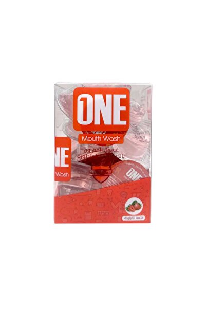 THE ONE كبسولات غسول الفم المتطورة بنكهة الفراولة من ذا ون تاتش 20 كبسولة 15 مل