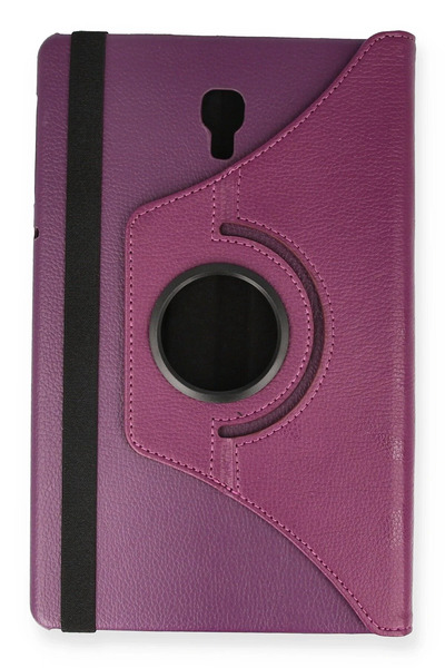 NewFace حافظة سامسونج جالاكسي T590 Tab A 10.5 حافظة جلدية 360 درجة - برقوقي 1495430709