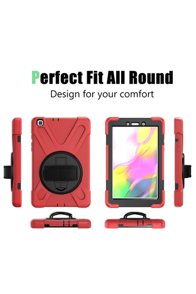 NewFace Samsung Galaxy T290 Tab a 8 Case Amazing Tablet Cover - Red Sptgl