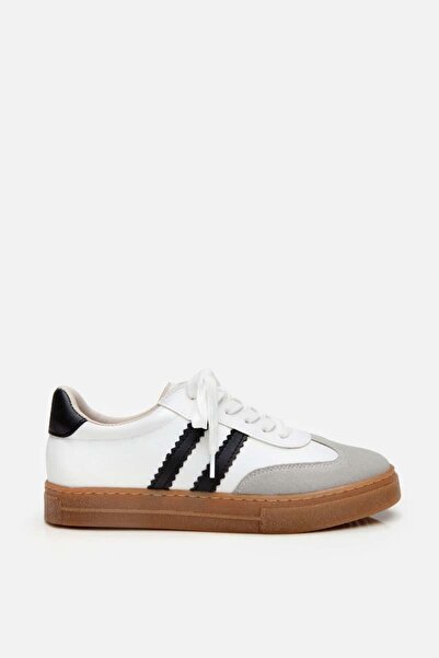 Yaya by Hotiç Women's White Sneakers