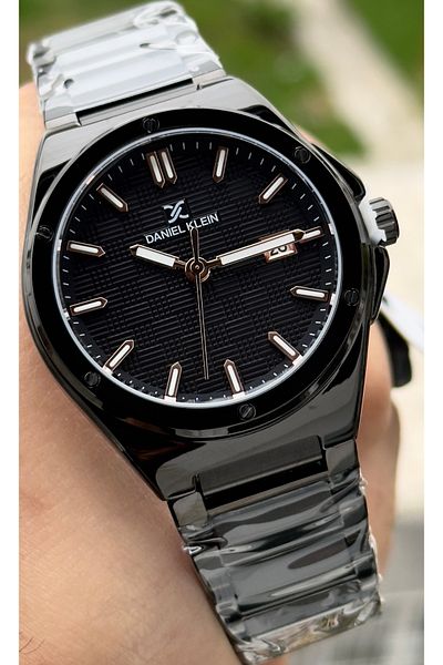Daniel Klein Premium Men's Wristwatch 3 Atm Waterproof Stainless Steel Band