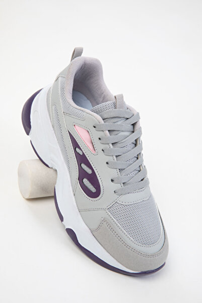 SOHO Gri-Mor Kadın Sneaker 20502