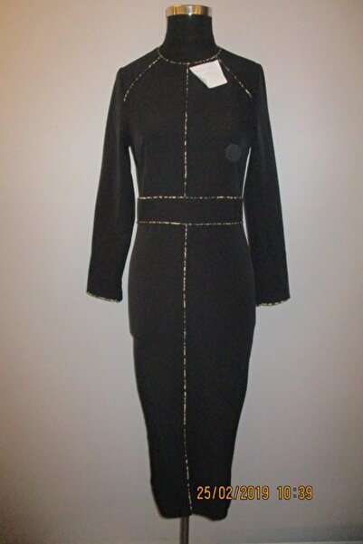 Koton Γυναικείο Μαύρο Φόρεμα 9YAF80958GW