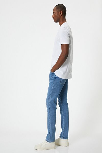 Koton Ανδρικό τζιν Indigo Light 4SAM40345ND