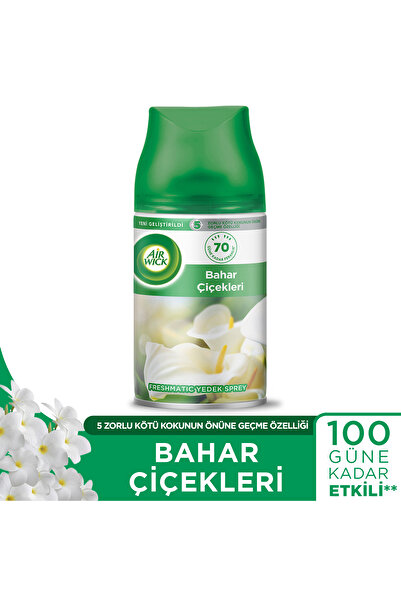 Air Wick Freshmatic Makine Yedek Lavanta + Bahar Çiçekleri + Temizlik Esintisi