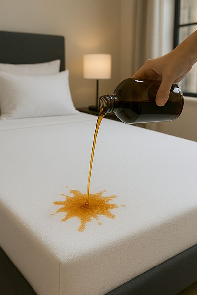 Formeya 100% bavlna přizpůsobená vodě tekutá ochrana matrace Dětská jednolůžková matrace King Size