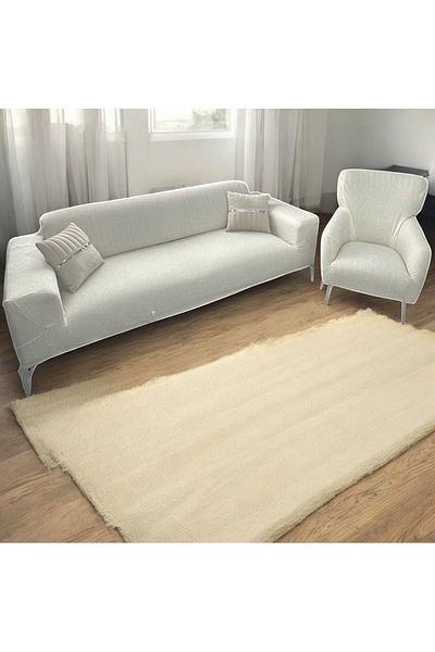 Faiend Jacquard 3 3 1 1 Κρεμ Χρώμα Ελαστικό Κάλυμμα Καναπέ Κάλυμμα Καναπέ Κρεβάτι Σετ Θήκη Καναπέ