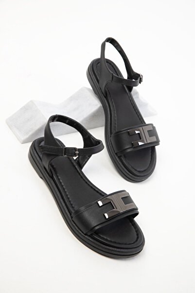 SOHO Черни дамски сандали 20462