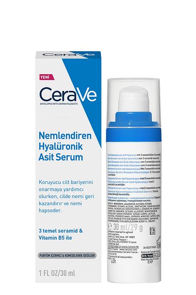 CeraVe Hyaluronsäure-Serum – feuchtigkeitsspendend, 30 ml