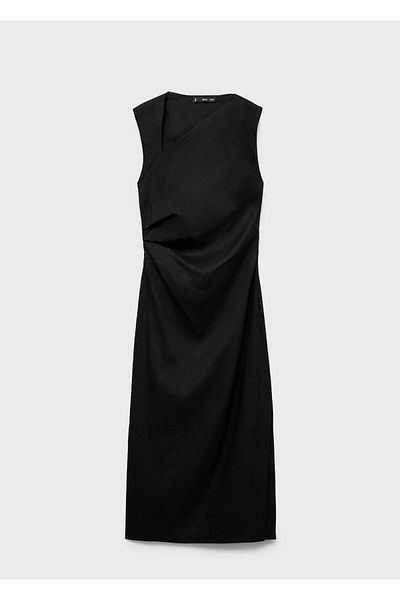 MANGO Dress amber