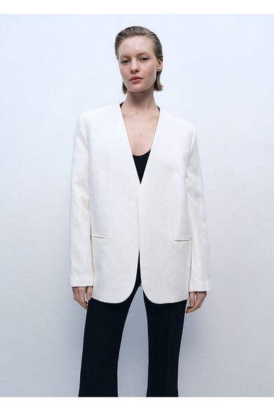 MANGO Wasabi blazer