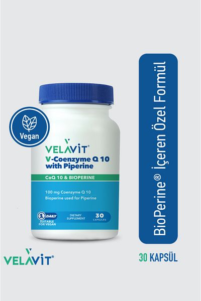 Velavit V-Coenzyme Q 10 Containing Piperine