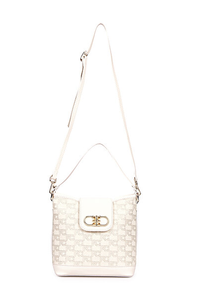 Pierre Cardin Ecru Women's Shoulder Bag