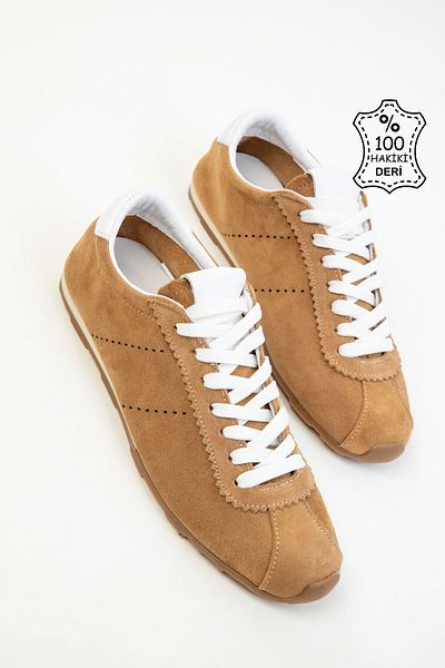 SOHO Mink Genuine Leather Women's Sneakers 20280