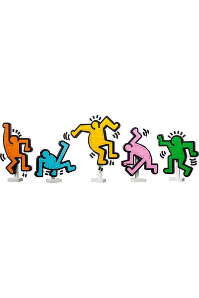 LEGO ®   Art Keith Haring – Dancing Figures 31216 - 18+ Collectible Model Building Set (1773 Pr)