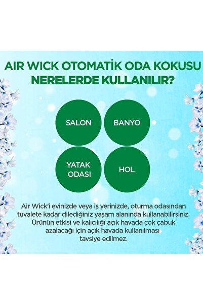 Air Wick Temizlik Esintisi Oda Kokusu Freshmatic Makine Yedek Spreyi 250 Ml