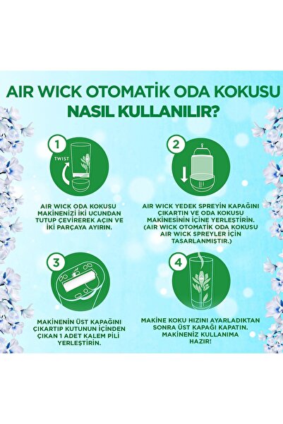 Air Wick Temizlik Esintisi Oda Kokusu Freshmatic Makine Yedek Spreyi 250 Ml