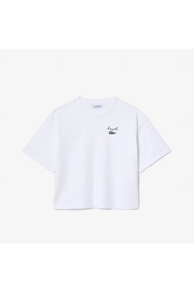 Lacoste تي شيرت ورقبة سلحفاة من الأقمشة الوظيفية