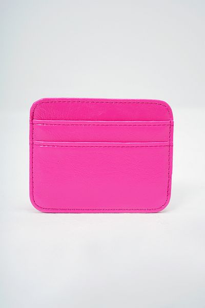 Trend Alaçatı Stili Women's Fuchsia Faux Leather Mini Card Holder Alc-X14079