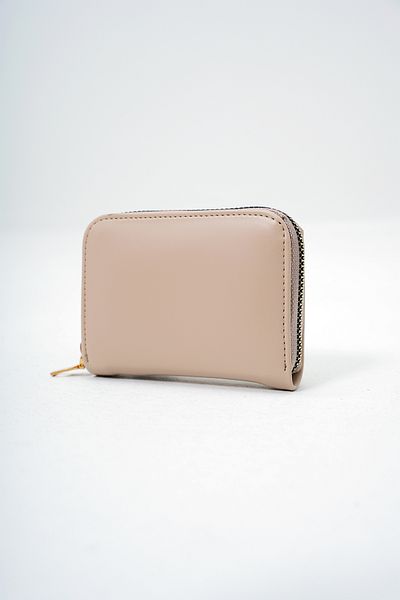 Trend Alaçatı Stili Women's Beige Faux Leather Mini Card Holder Alc-X14079