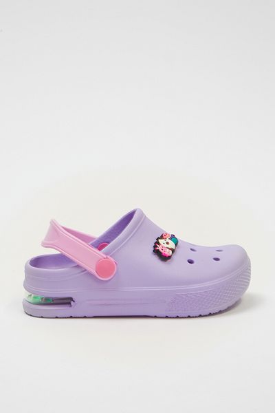 TRENDYOL SHOES Lilac Light Sandály Pantofle s lehkou podrážkou TAKSS25TE00049