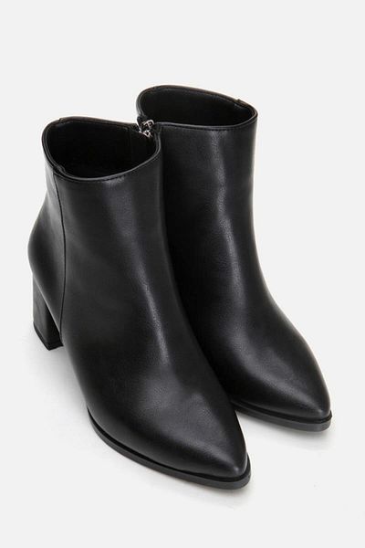 Yaya by Hotiç Black Women's Heeled Boots