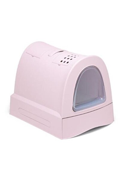 İmac Imac Zuma Pembe Çekmeceli Kapalı Kedi Tuvaleti 40 x 42.5 x 56 CM