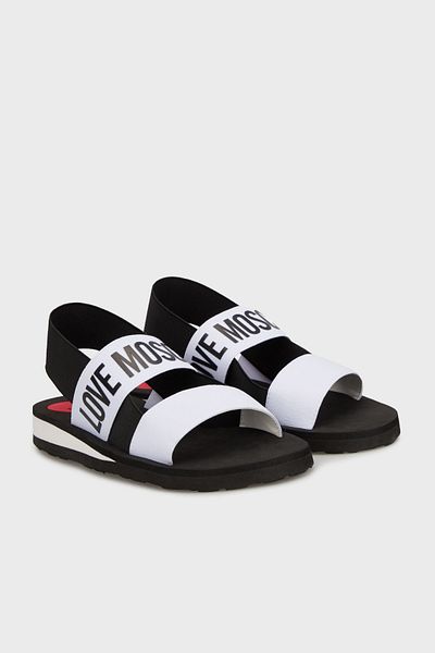 Love Moschino Logo Double Band Sandals Sandals Ja16033G0Mjn410A