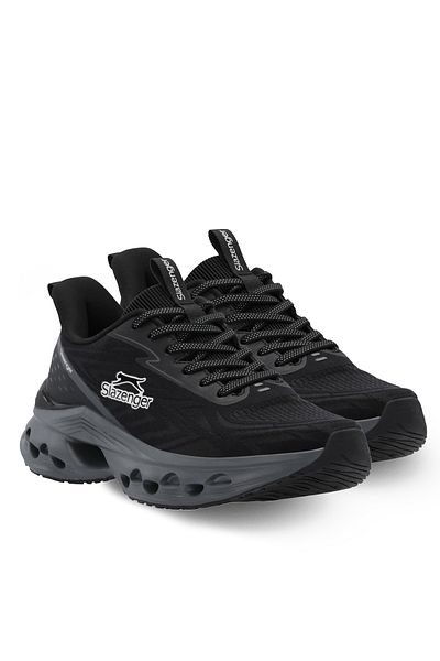Slazenger Willow Premium Series Comfort Sole Men's Sneaker Shoes Black / Black