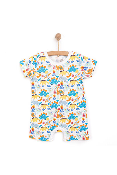 ebebek Hello Baby HelloBaby Yenidoğan Erkek Kısa Tulum Erkek Bebek