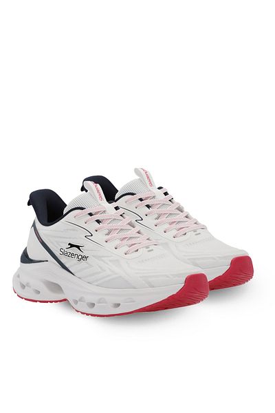 Slazenger Ανδρικά αθλητικά παπούτσια Willow Premium Series Comfort Sole Λευκό / Ναυτικό Μπλε / Κόκκινο