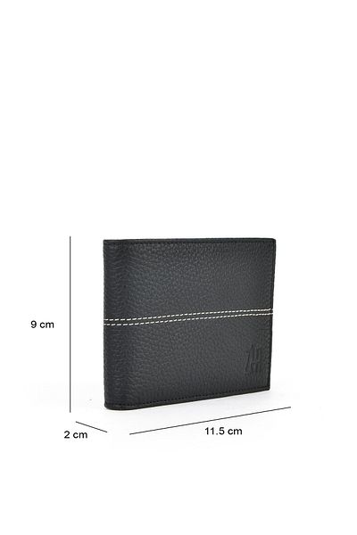 Ziya , Men's Genuine Leather Wallet 1519841 Zy06 Black