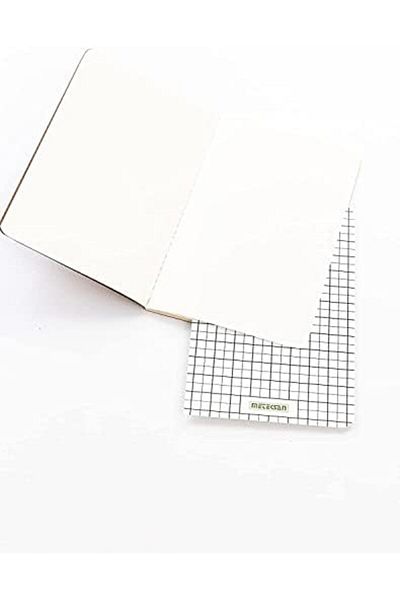 STOREMAX Sellbuystore Notes 9X14 cm Thread Stitched Notebook with Cardboard Cover, 24 Sheets, Plain, Leaf Green