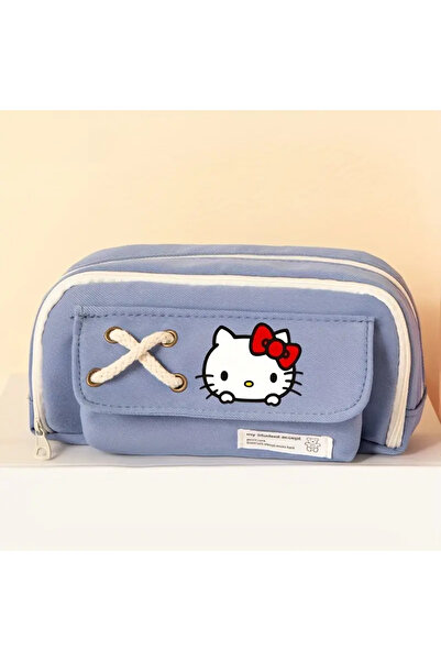 ada çanta kırtasiye Husă/geantă pentru creion cu 3 compartimente și decor cu ...