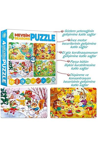 STOREMAX Toys 4 Seasons Puzzle Star Buy Bz 1087243