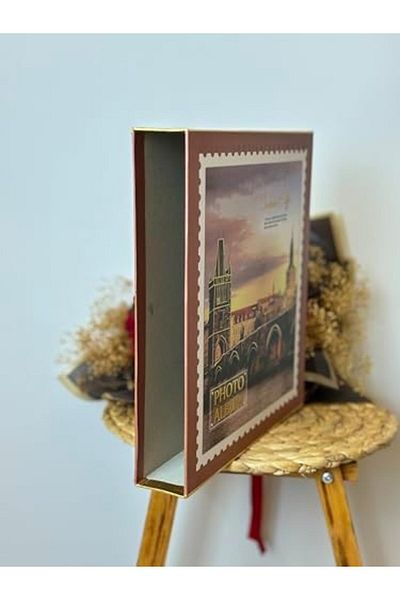 STOREMAX MU-ARTSHOP Rs22 Φωτογραφικό Άλμπουμ 10x15cm 500 Πολυτελές Μοτίβο Κουτί Οριζόντιο Κάθετο Μοντέλο tnca 8713