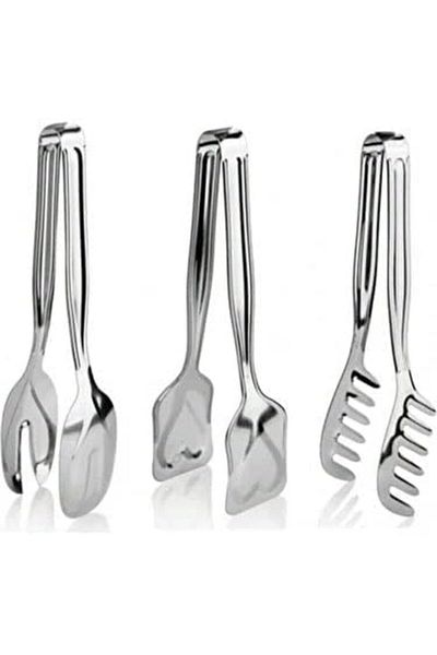 STOREMAX Sellbuystore Home 5 Piece Tongs Set, Pasta, Salad, Candy, Ice Tongs 1053513