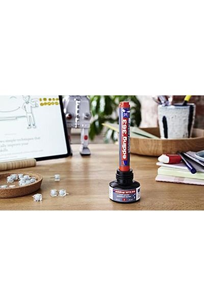 STOREMAX Ysstorex 363 Whiteboard Marker - Blue - 1 Marker - 1-5 mm Cut Tip - Refillable