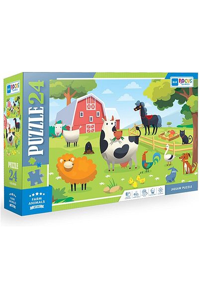 STOREMAX Bystoreby Focus 24 Pcs - Farm Animals Newdesing 646268